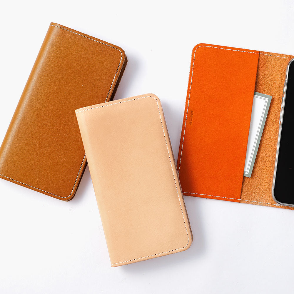 Genuine Leather Tochigi Leather Notebook-style Case AQUOS Series