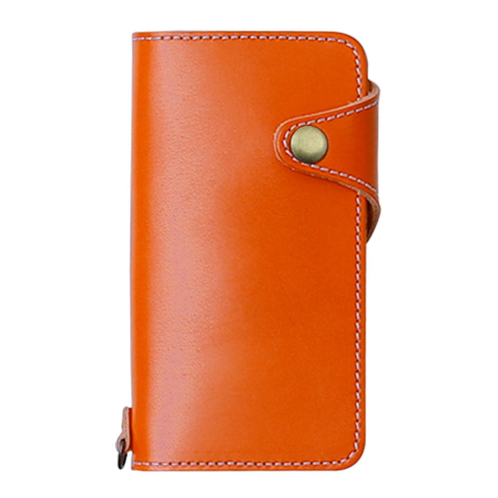 Genuine Leather Tochigi Leather Card Storage Notebook Case (with Belt) AQUOS Series