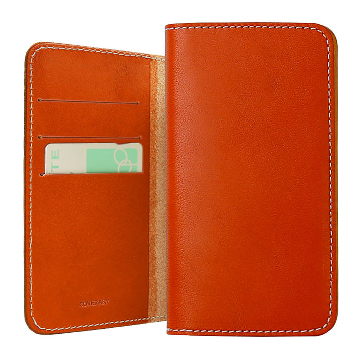 Genuine Leather Tochigi Leather Card Storage Notebook Case iPhone Series