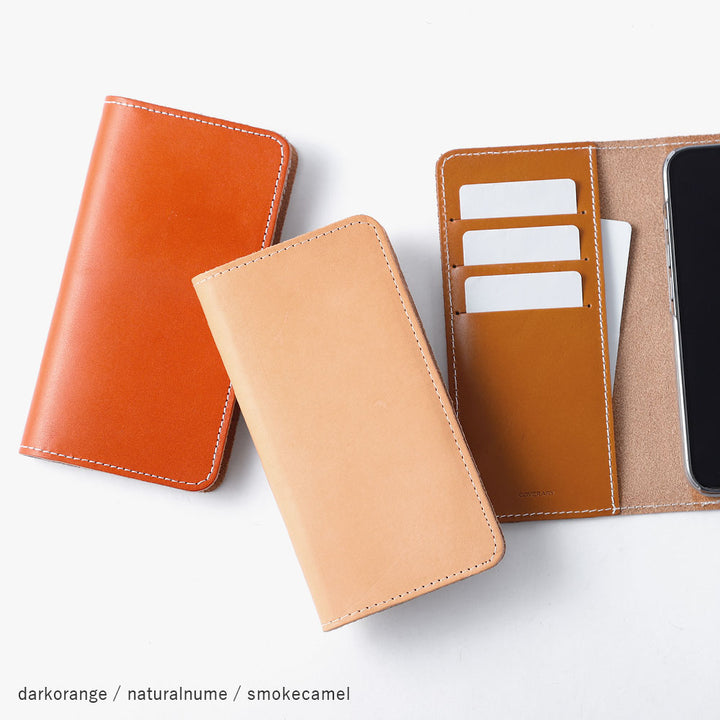 Genuine leather Tochigi leather card storage notebook-style case