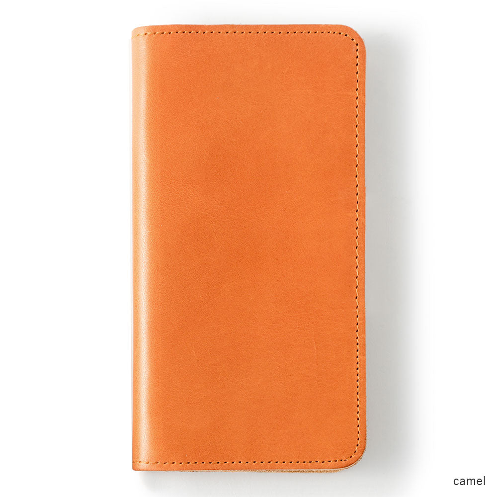 Genuine leather Tochigi leather card storage notebook-style case