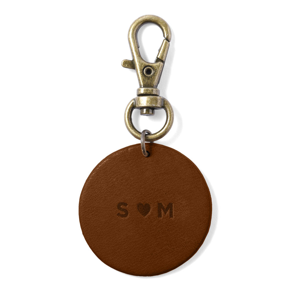 Accessories Genuine leather Tochigi leather Name engraving charm