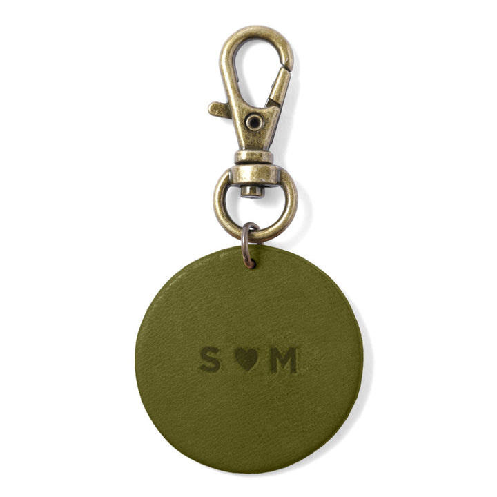 Accessories Genuine leather Tochigi leather Name engraving charm