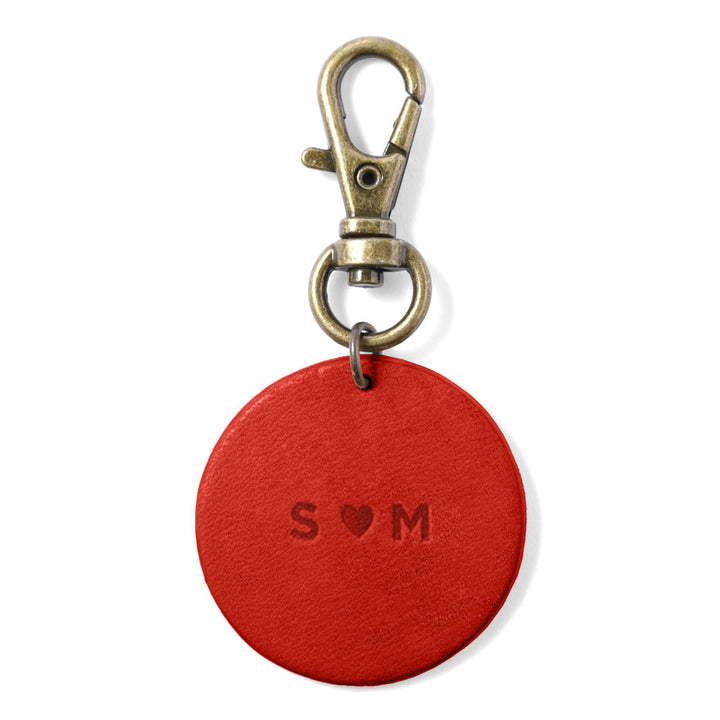 Accessories Genuine leather Tochigi leather Name engraving charm