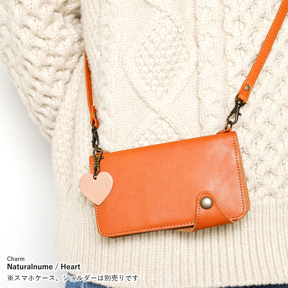 アクセサリー 本革 栃木レザー 名入れチャーム