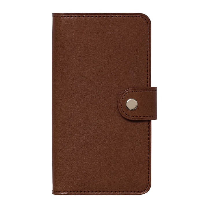 本革 栃木レザー カード収納 捻 手帳型ケース（ベルトあり） Xperiaシリーズ