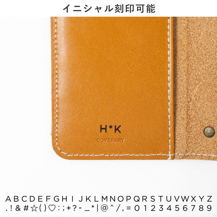 本革 栃木レザー カード収納 ショルダーストラップ付き 手帳型ケース Galaxyシリーズ