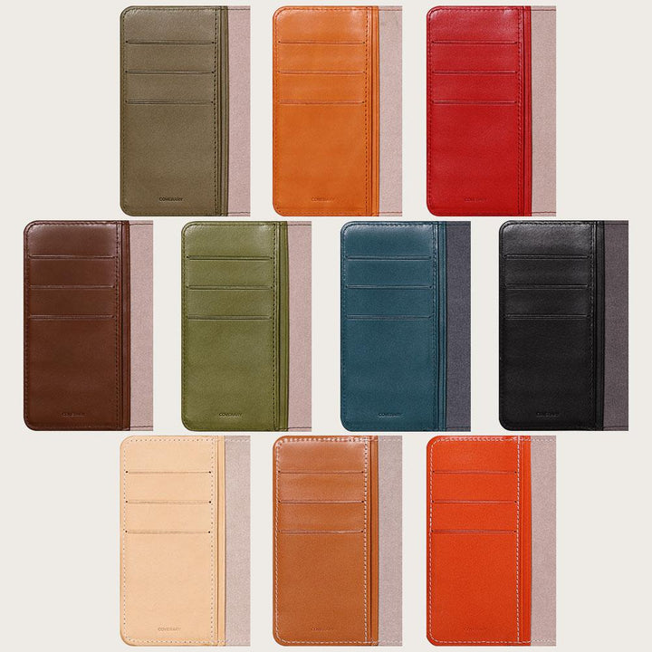 Genuine Leather Tochigi Leather Notebook-style Case (Twist Pocket) Personalized Embossed Stamp Google Pixel Series