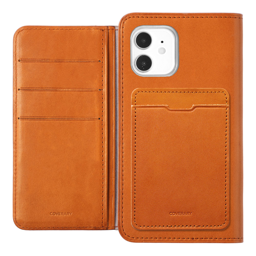 Genuine leather Tochigi leather with selectable back pocket, card storage, notebook-style case (twist pocket) AQUOS series