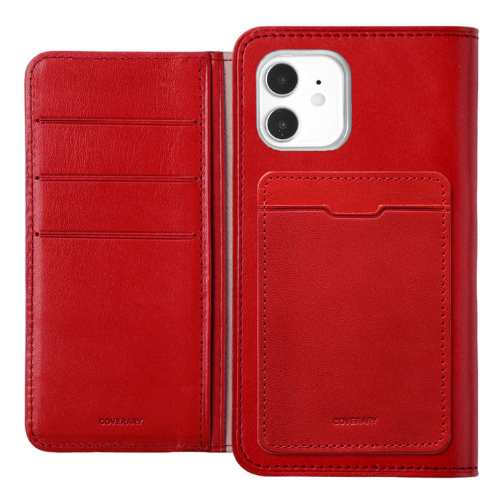 Genuine leather Tochigi leather with selectable back pocket, card storage, notebook-style case (twist pocket) AQUOS series