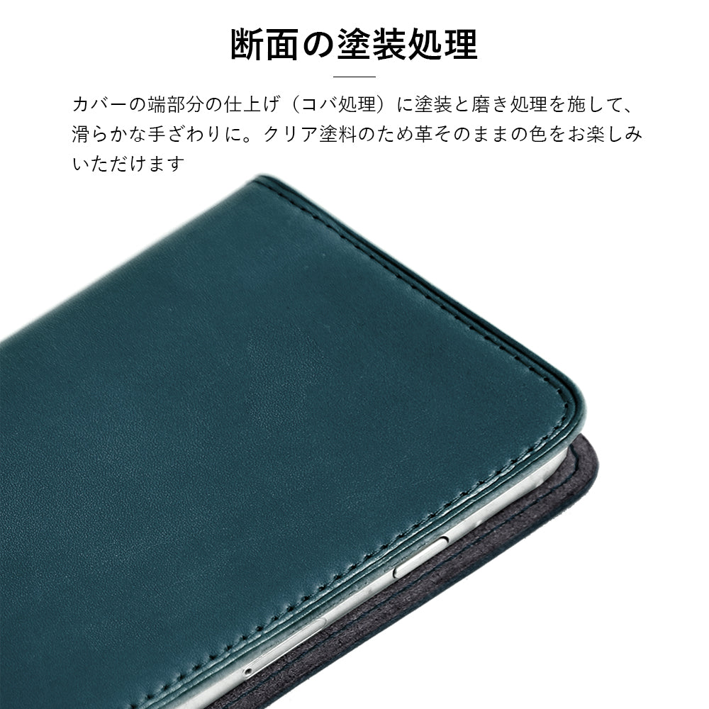 Genuine Leather Tochigi Leather Selectable Back Pocket Card Storage Notebook Case (Twist Pocket) Galaxy Series
