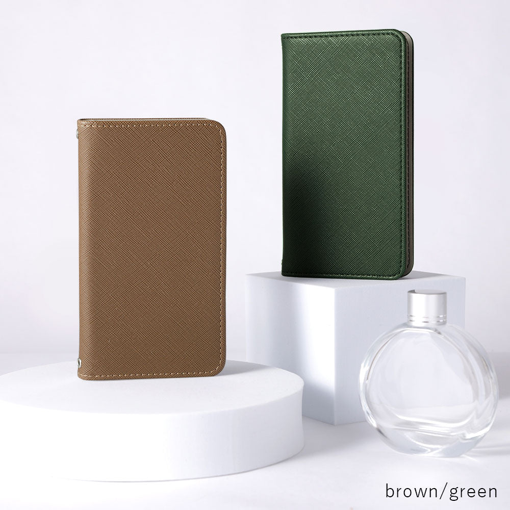 Vegan leather Saffiano leather-style folio case for Google Pixel series