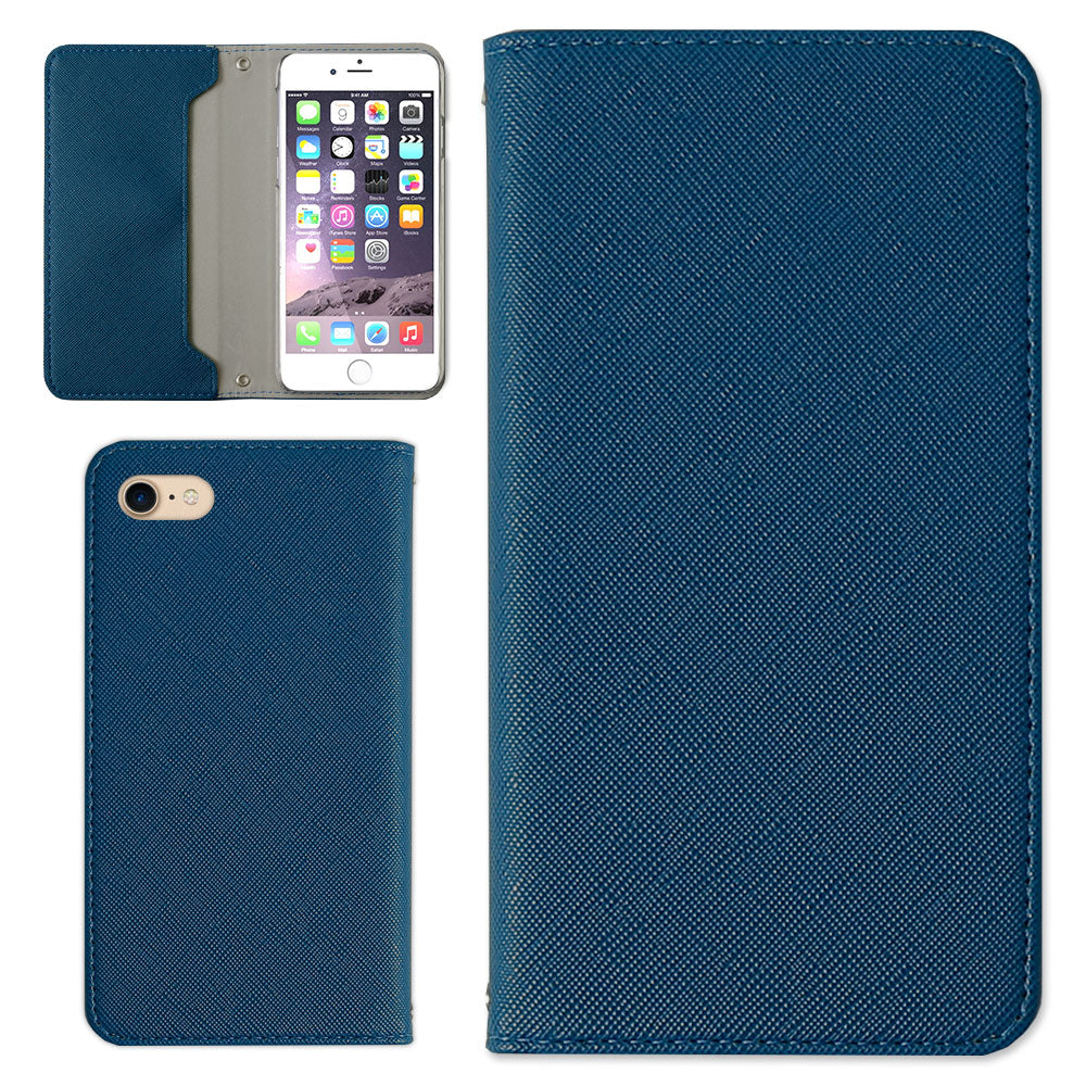 Vegan leather Saffiano leather-style folio case for Google Pixel series