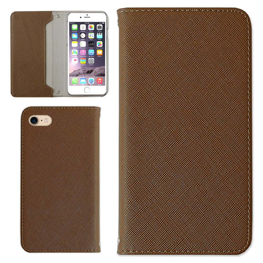 Vegan leather Saffiano leather-style folio case for Google Pixel series