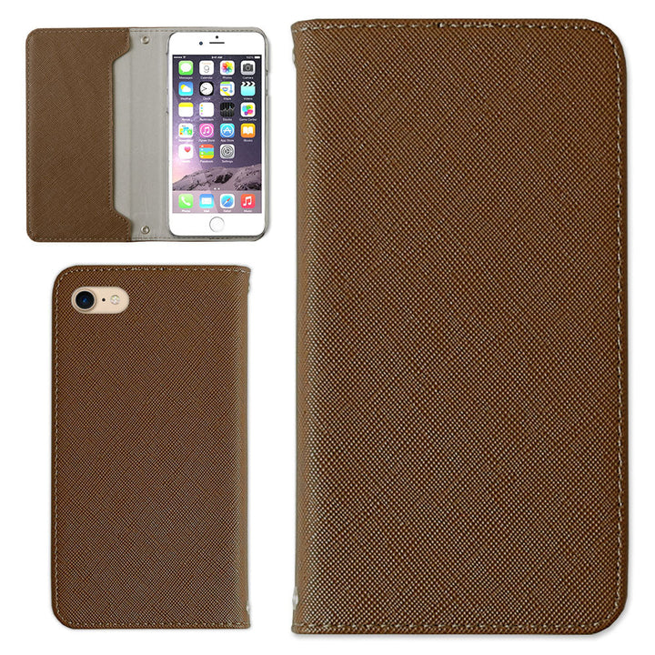 Vegan leather Saffiano leather-style folio case for Google Pixel series