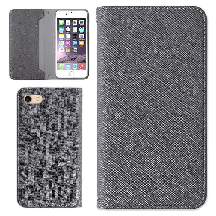 Vegan leather Saffiano leather-style folio case for Google Pixel series