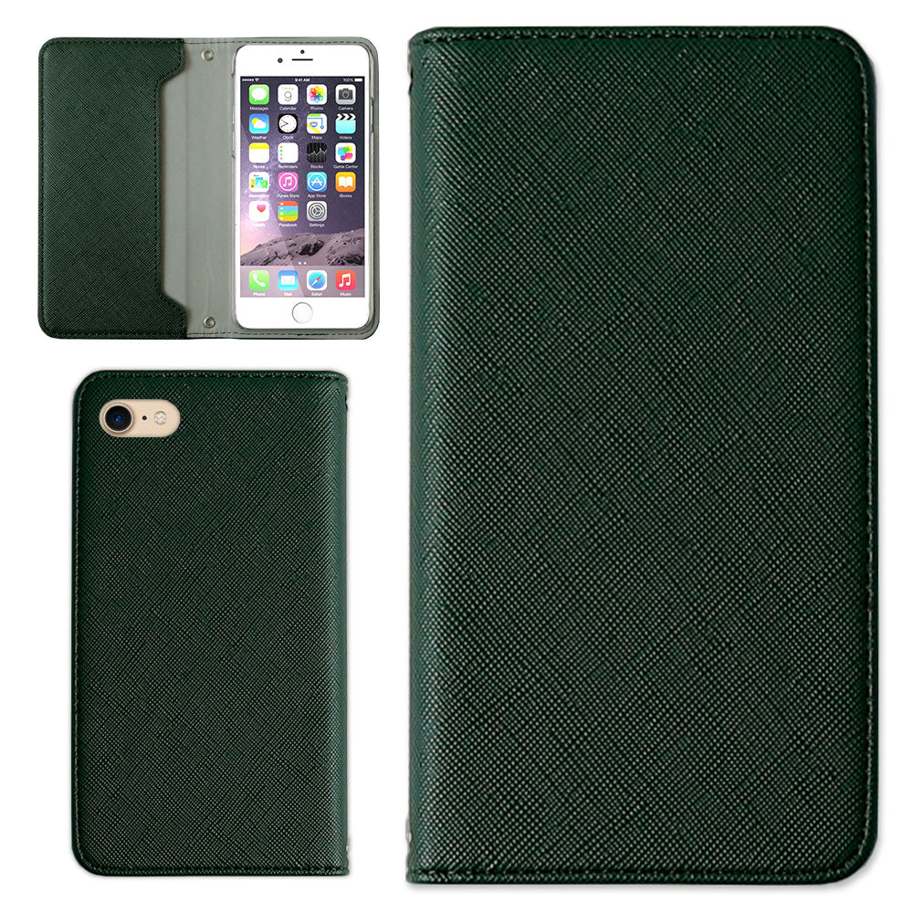 Vegan leather Saffiano leather-style folio case for Google Pixel series