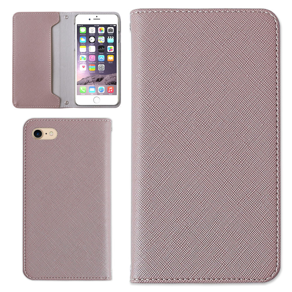 Vegan leather Saffiano leather-style folio case for Google Pixel series