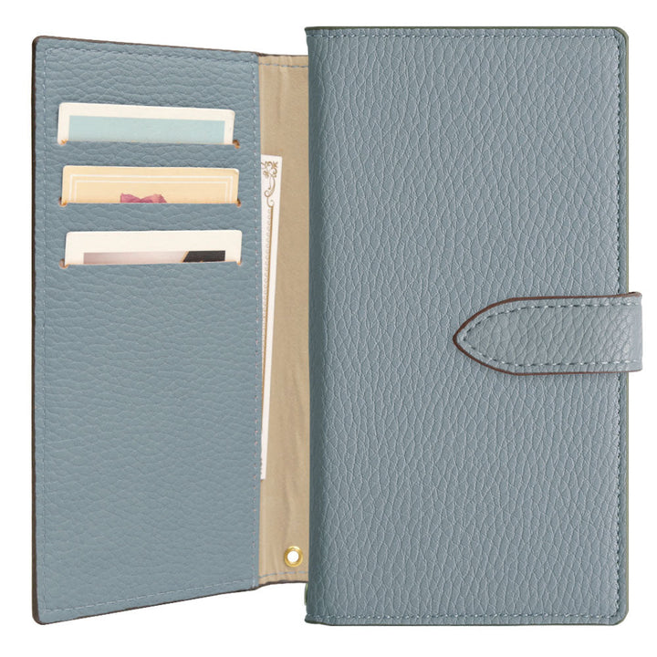 Vegan Leather Basic Wallet Case (with Belt)