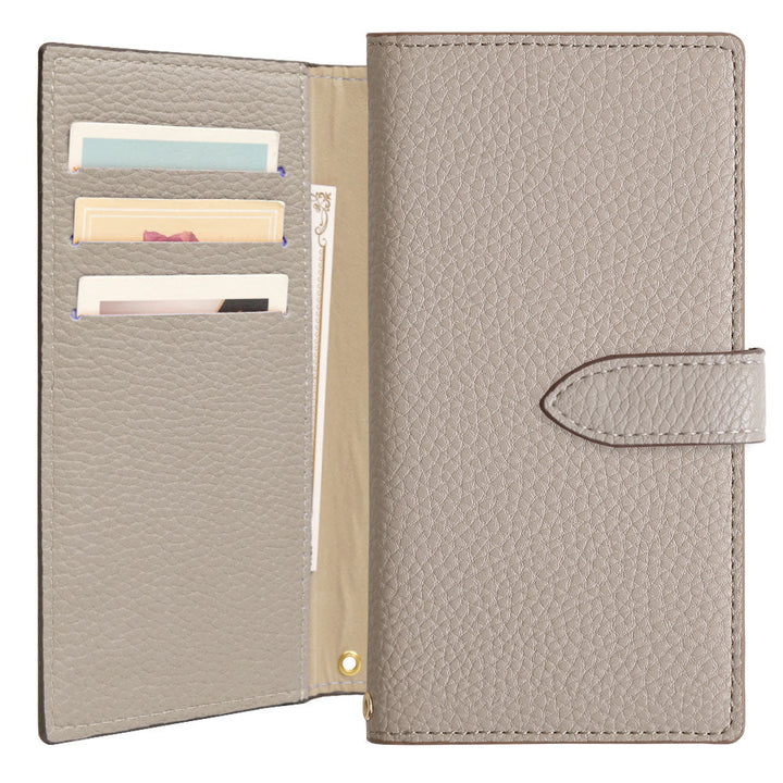 Vegan Leather Basic Wallet Case (with Belt) AQUOS Series