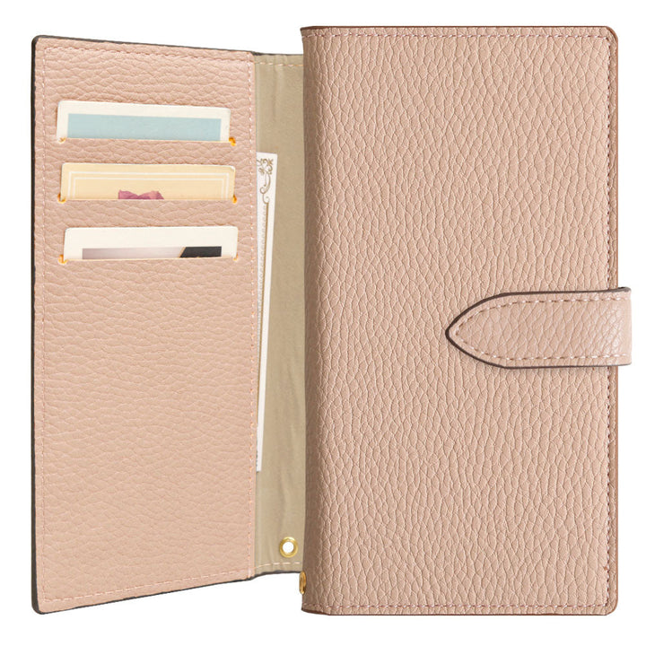 Vegan Leather Basic Wallet Case (with Belt)