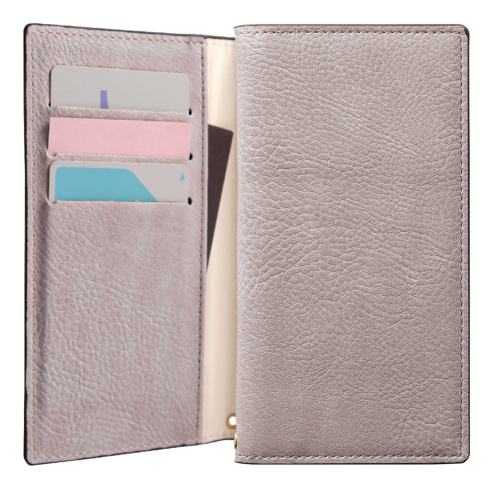 ヴィーガンレザー スモーキーカラー スタンド機能 手帳型ケース AQUOSシリーズ