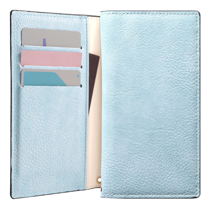 ヴィーガンレザー スモーキーカラー スタンド機能 手帳型ケース AQUOSシリーズ