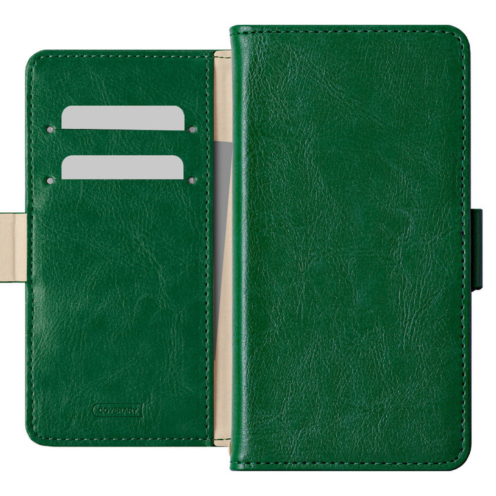 Vegan leather simple stand function wallet case (with belt) for iPhone series