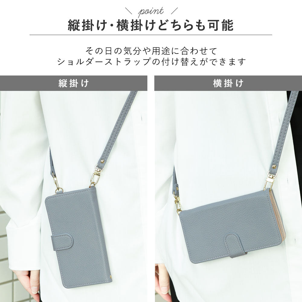 Vegan leather one-point natural stone style decoration stand function with shoulder strap notebook-style case (with belt) for Google Pixel series