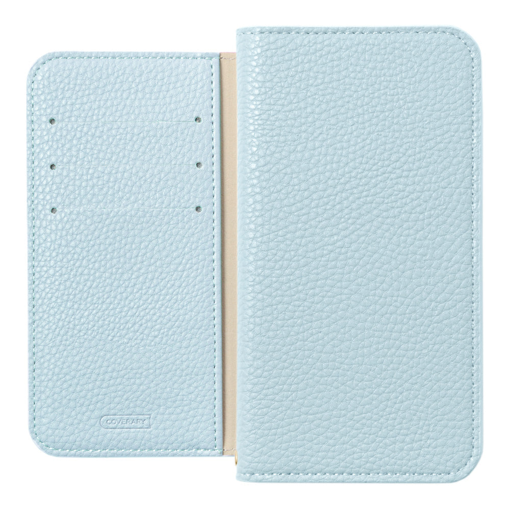 Vegan leather textured simple leather-style stand function wallet case for iPhone series