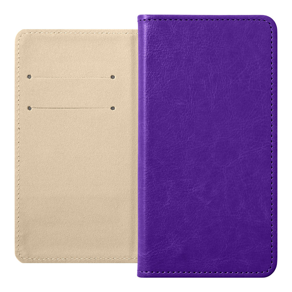 Vegan Leather Simple Wallet Case for Xperia Series