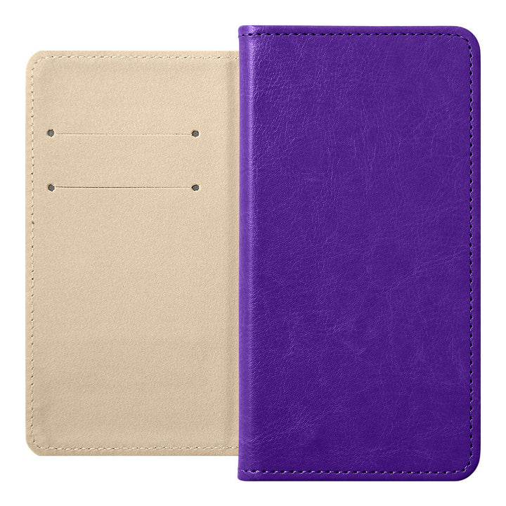 Vegan Leather Simple Wallet Case for Xperia Series