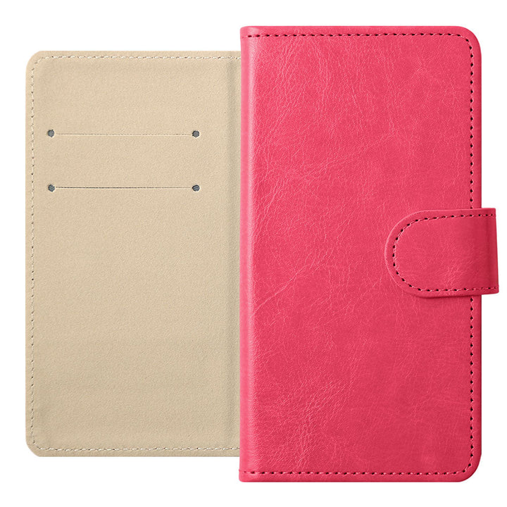 Vegan Leather Simple Wallet Case (with Belt) for Xperia Series