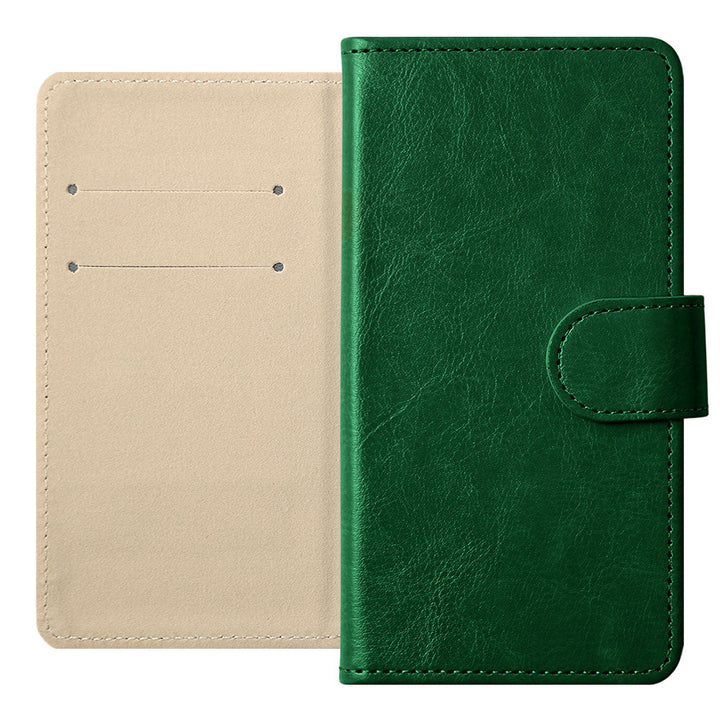 Vegan Leather Simple Wallet Case (with Belt) for Xperia Series