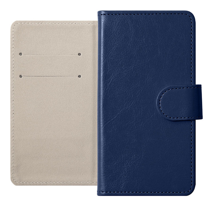 Vegan Leather Simple Wallet Case (with Belt) for Xperia Series