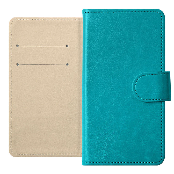 Vegan Leather Simple Wallet Case (with Belt) for Xperia Series