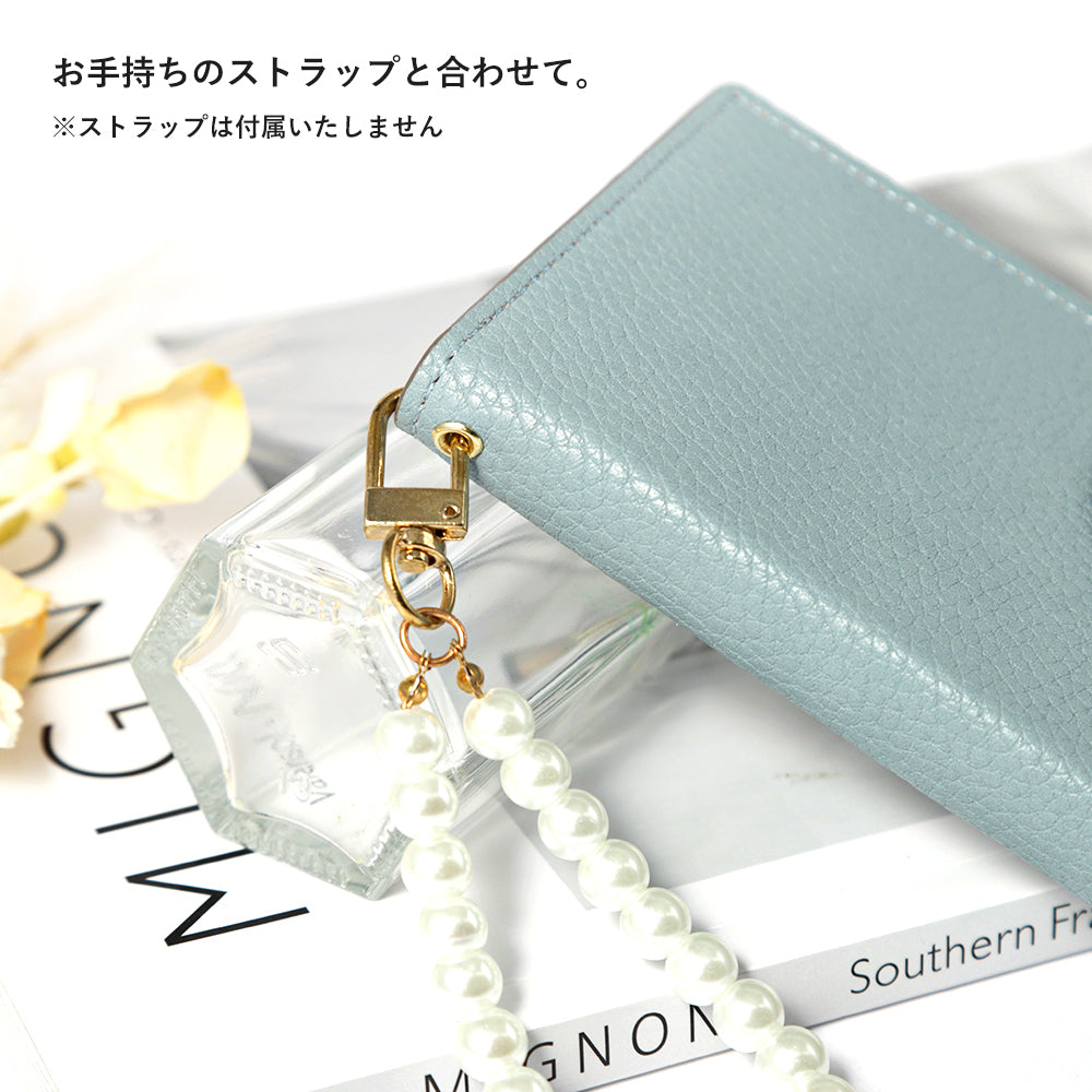 Vegan leather notebook exclusive strap fitting option (eyelet)