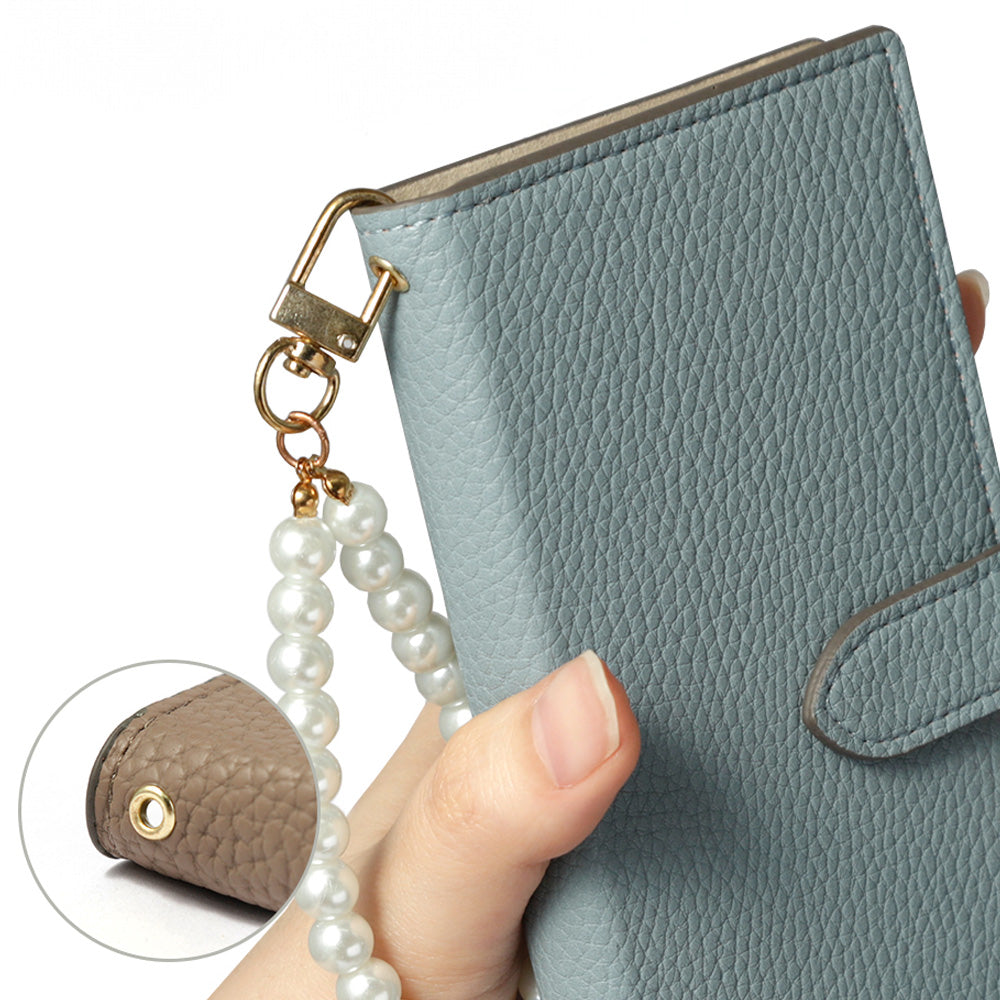 Vegan leather notebook exclusive strap fitting option (eyelet)