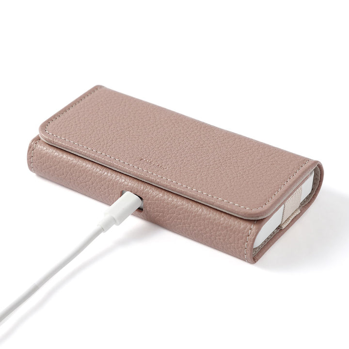 Speed Wi-Fi 5G X11/X12 Mobile Router Case Genuine Leather Italian Shrink Leather Notebook-style Case