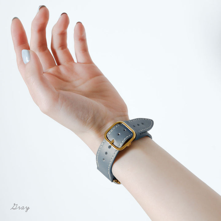 Genuine Leather Original Leather Domani Smooth Apple Watch Band