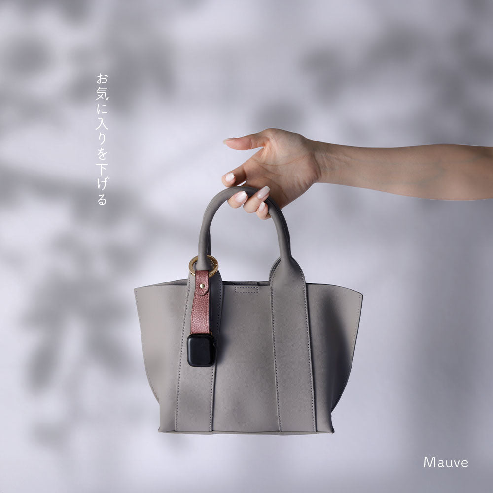 ヴィーガンレザー 吊り下げて使える キーリング付き アップルウォッチ バンド