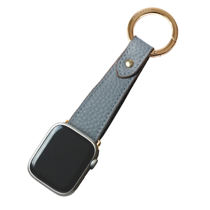 ヴィーガンレザー 吊り下げて使える キーリング付き アップルウォッチ バンド