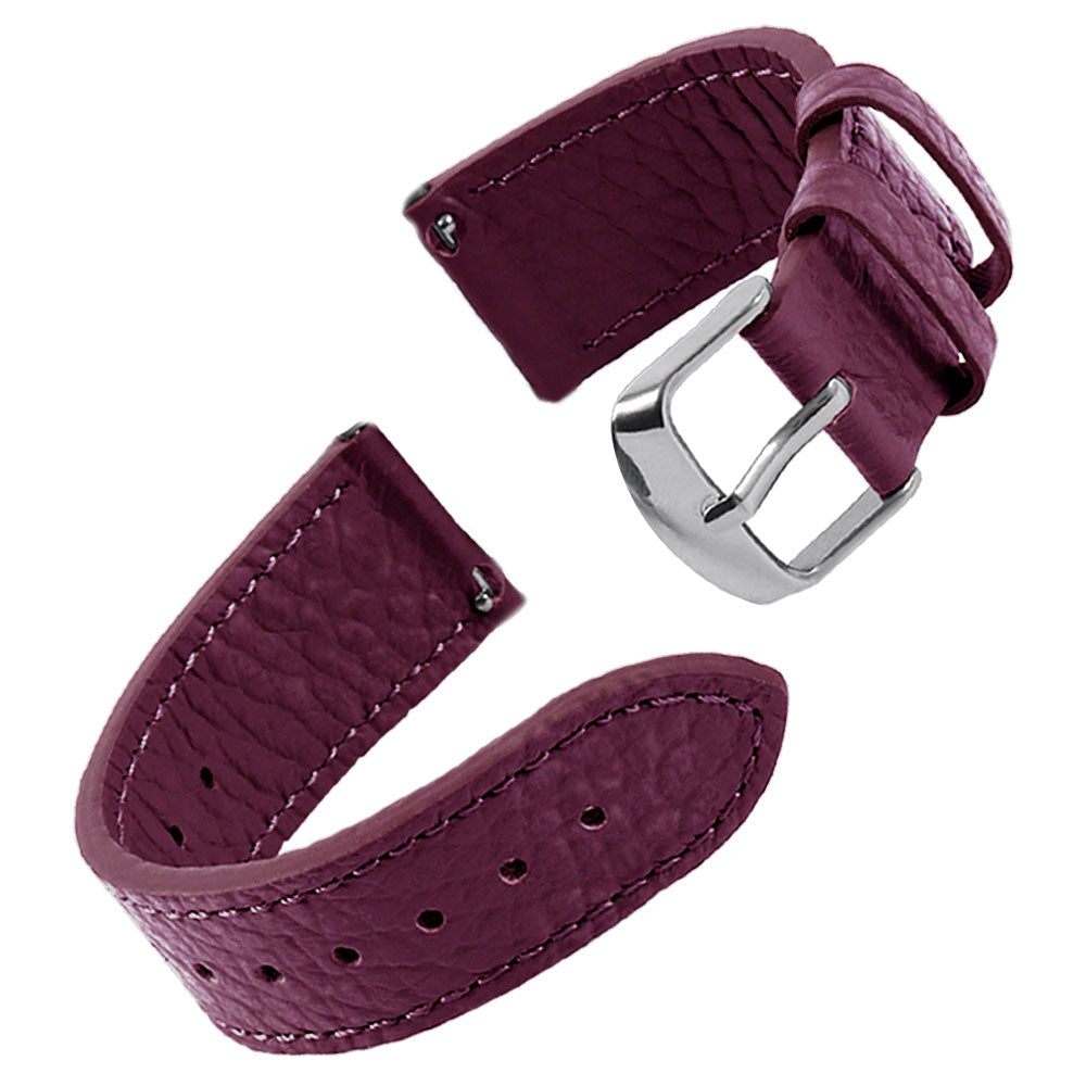 本革 イタリアンシュリンクレザー バイカラー スマートウォッチ 腕時計ベルト