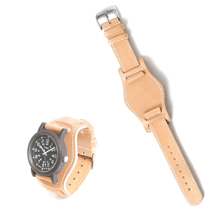 本革 栃木レザー  カフ付き スマートウォッチ 腕時計ベルト