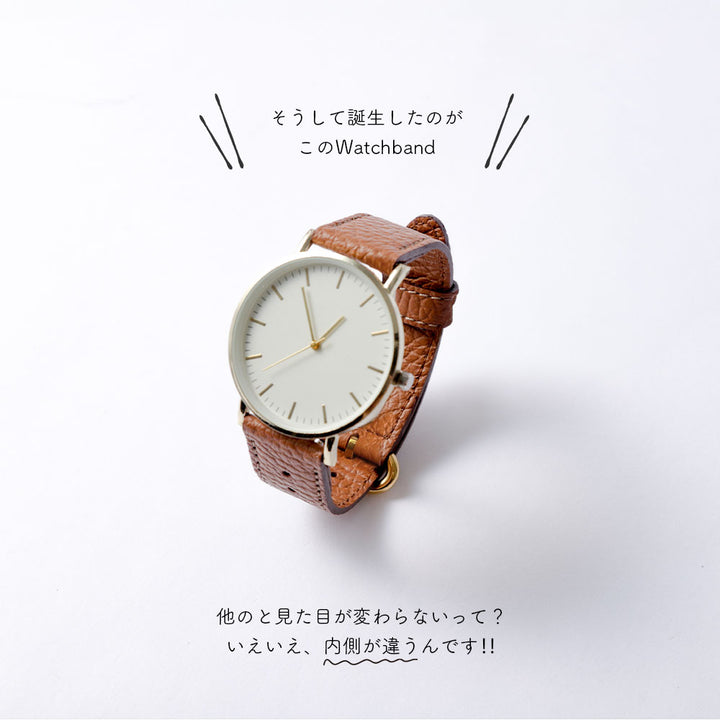 Genuine Leather Italian Shrink Leather Smartwatch Wristband