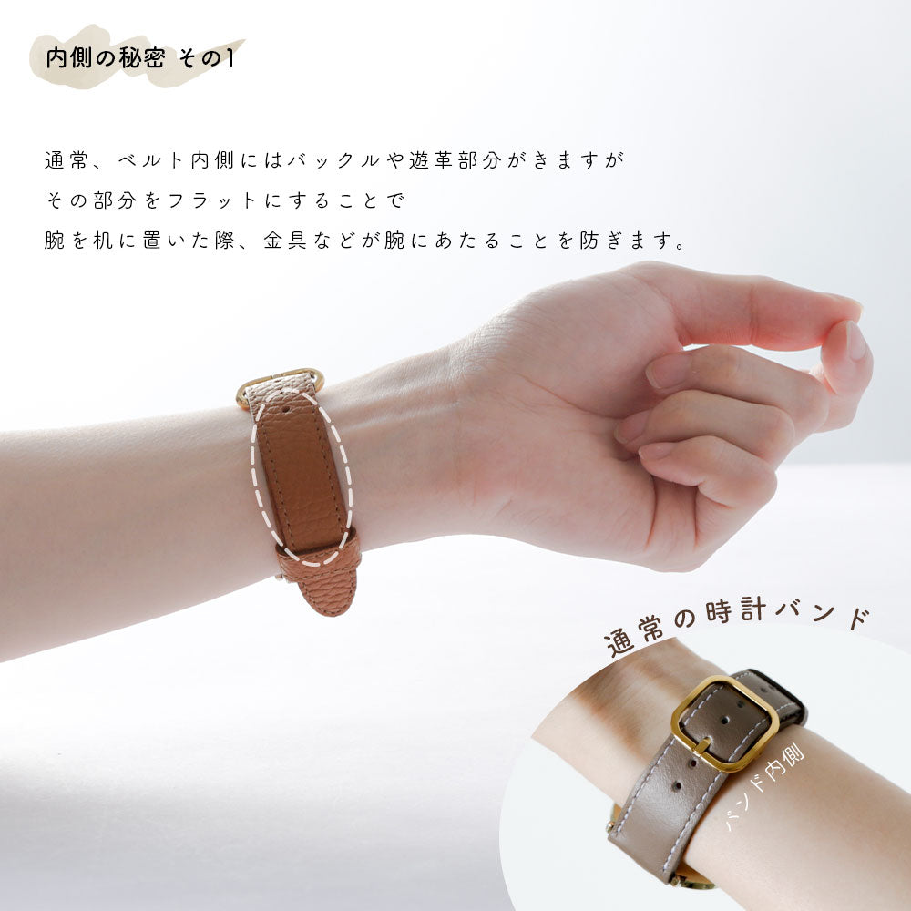 Genuine Leather Italian Shrink Leather Smartwatch Wristband