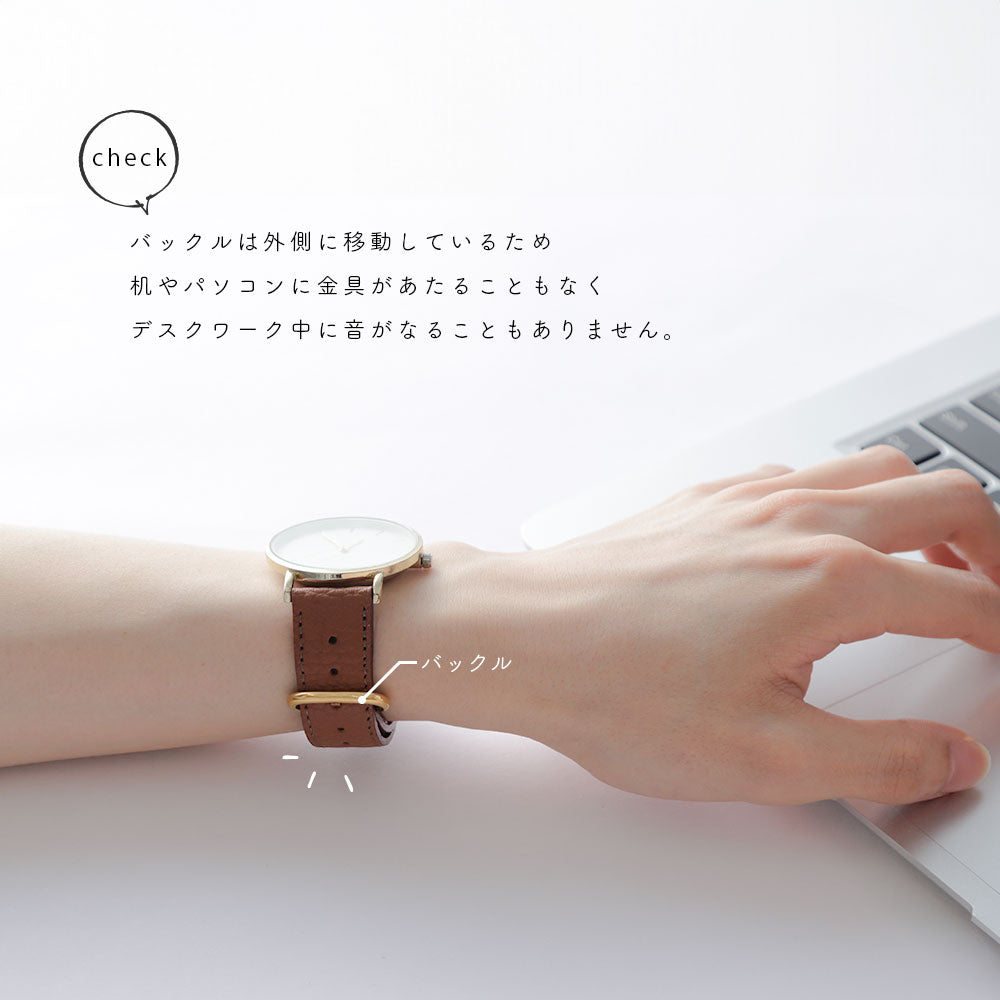 Genuine Leather Italian Shrink Leather Smartwatch Wristband