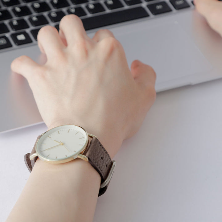 Genuine Leather Italian Shrink Leather Smartwatch Wristband