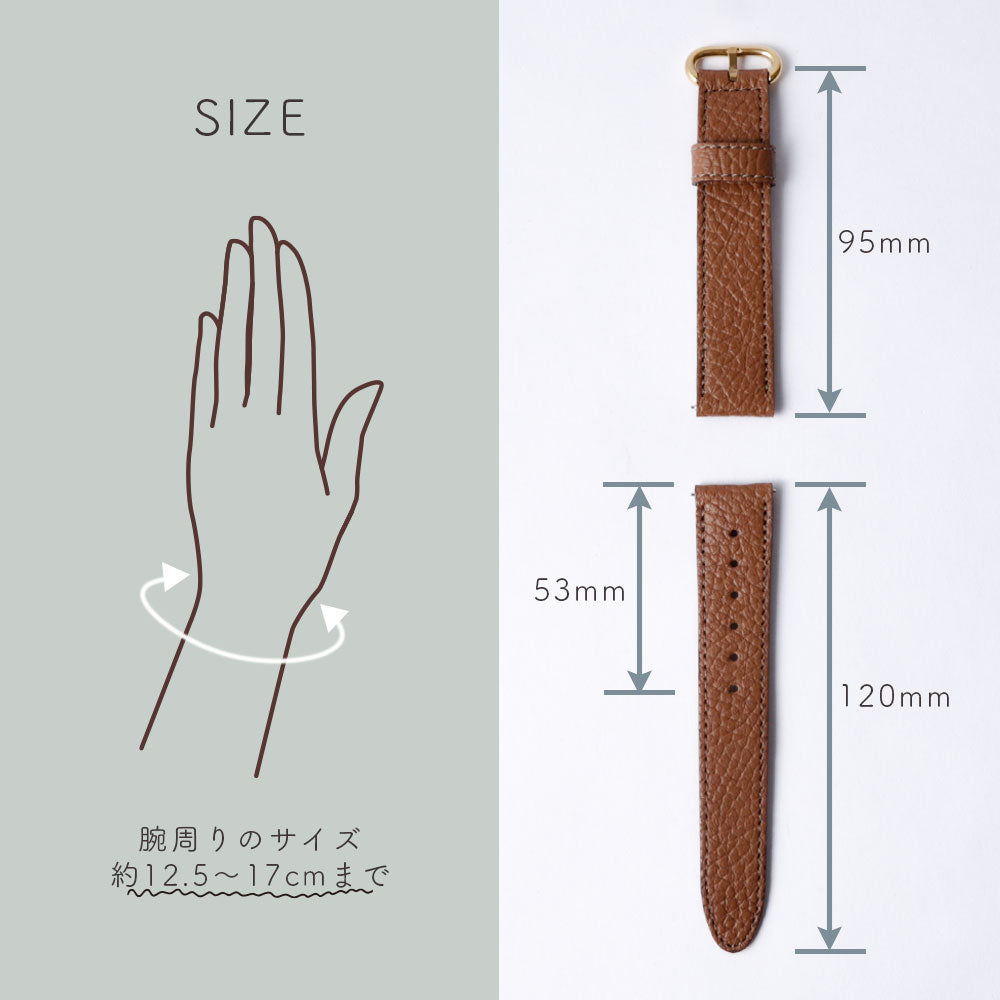 Genuine Leather Italian Shrink Leather Smartwatch Wristband
