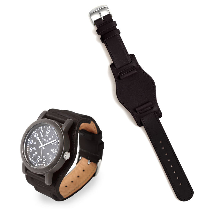 本革 栃木レザー  カフ付き スマートウォッチ 腕時計ベルト